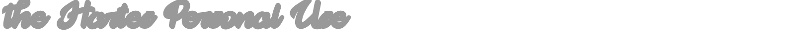 The Hartes font preview